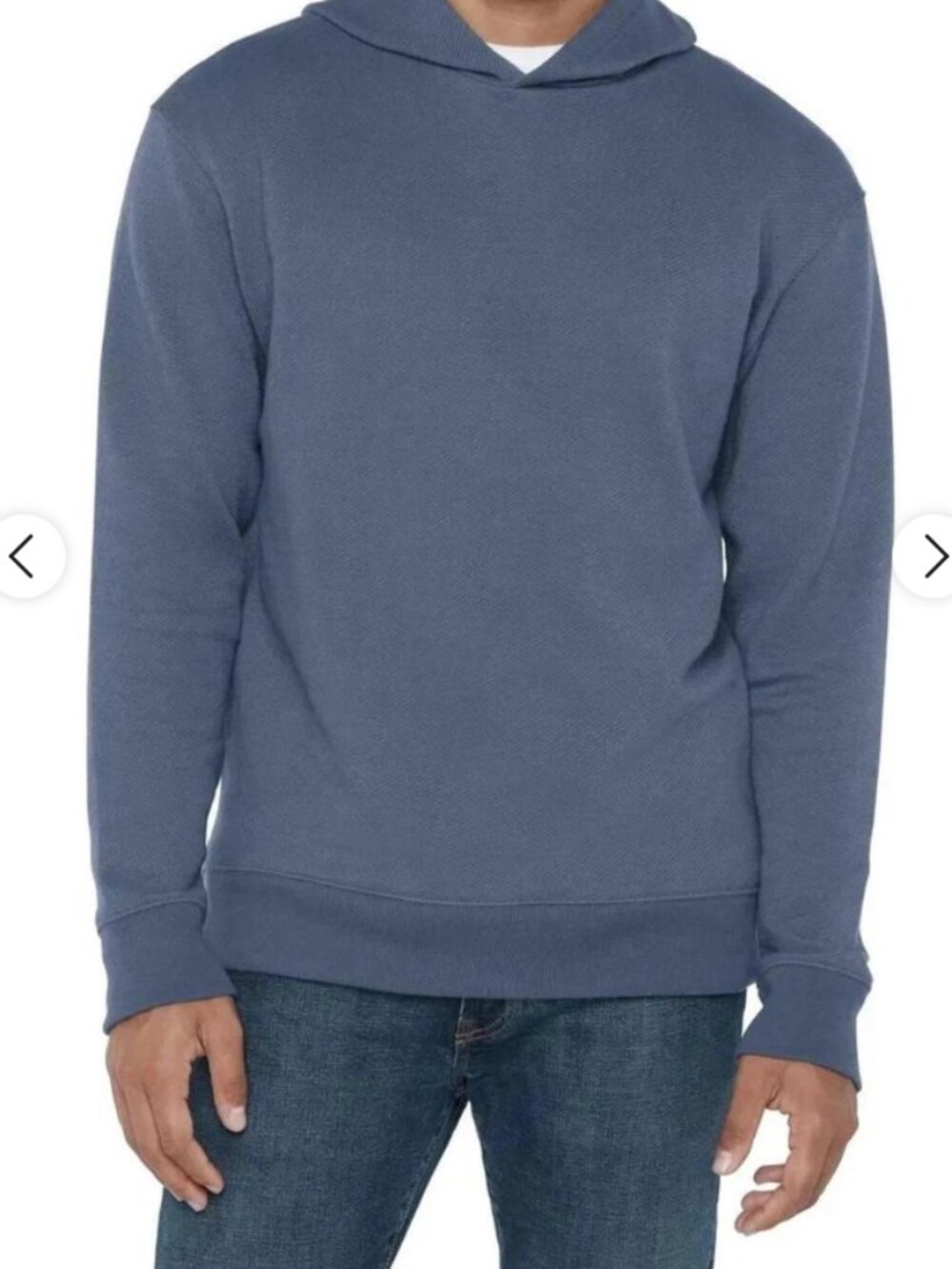 GAP Men's Medium Slate Blue Hooded Sweatshirt, NWOT
